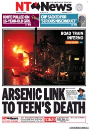 NT News (Australia) Newspaper Front Page for 31 May 2011