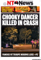 NT News (Australia) Newspaper Front Page for 4 November 2011