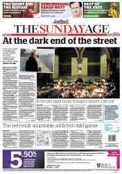 Sunday Age (Australia) Newspaper Front Page for 30 September 2012