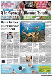 Sydney Morning Herald (Australia) Newspaper Front Page for 2 July 2011