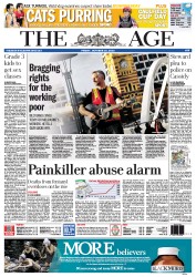 The Age (Australia) Newspaper Front Page for 19 October 2012