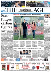 The Age (Australia) Newspaper Front Page for 21 September 2011