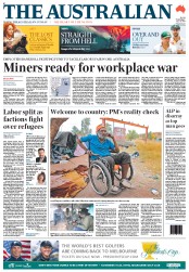 The Australian (Australia) Newspaper Front Page for 7 June 2011