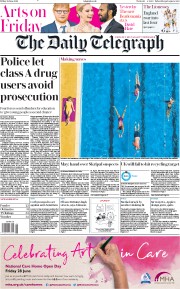 The Daily Telegraph (UK) Newspaper Front Page for 28 June 2019