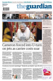The Guardian (UK) Newspaper Front Page for 10 May 2012