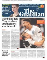 The Guardian (UK) Newspaper Front Page for 19 November 2018