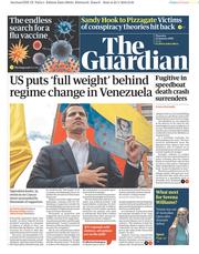 The Guardian (UK) Newspaper Front Page for 24 January 2019