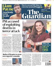 The Guardian (UK) Newspaper Front Page for 2 December 2019