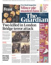 The Guardian (UK) Newspaper Front Page for 30 November 2019