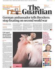The Guardian (UK) Newspaper Front Page for 30 January 2018
