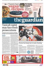 The Guardian (UK) Newspaper Front Page for 6 January 2018
