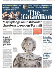 The Guardian (UK) Newspaper Front Page for 6 February 2019