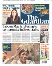The Guardian (UK) Newspaper Front Page for 6 April 2019