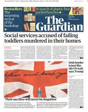 The Guardian (UK) Newspaper Front Page for 6 June 2019