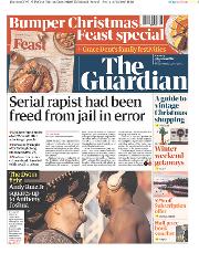 The Guardian (UK) Newspaper Front Page for 7 December 2019