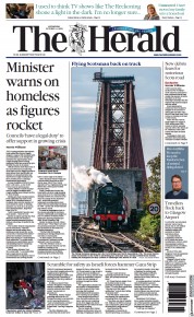 The Herald (UK) Newspaper Front Page for 11 October 2023