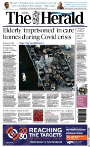 The Herald (UK) Newspaper Front Page for 25 October 2023