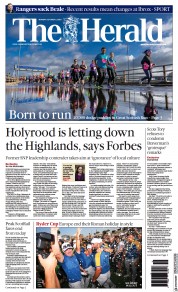 The Herald (UK) Newspaper Front Page for 2 October 2023
