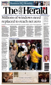 The Herald (UK) Newspaper Front Page for 2 November 2023