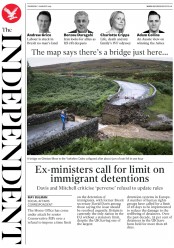 The Independent (UK) Newspaper Front Page for 1 August 2019