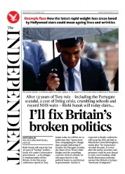 The Independent (UK) Newspaper Front Page for 4 October 2023