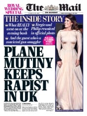 The Mail on Sunday (UK) Newspaper Front Page for 14 October 2018