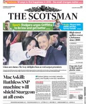 The Scotsman (UK) Newspaper Front Page for 10 January 2019