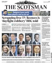 The Scotsman (UK) Newspaper Front Page for 11 June 2019