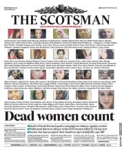 The Scotsman front page for 12 March 2021
