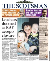 The Scotsman (UK) Newspaper Front Page for 14 December 2010