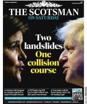 The Scotsman (UK) Newspaper Front Page for 14 December 2019