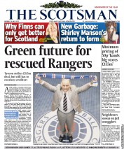 The Scotsman (UK) Newspaper Front Page for 14 May 2012