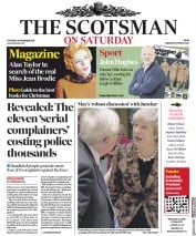 The Scotsman (UK) Newspaper Front Page for 15 December 2018