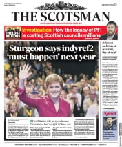 The Scotsman (UK) Newspaper Front Page for 16 October 2019