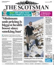 The Scotsman (UK) Newspaper Front Page for 16 November 2017