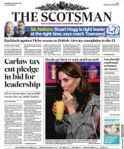 The Scotsman (UK) Newspaper Front Page for 16 January 2020