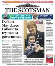 The Scotsman (UK) Newspaper Front Page for 18 December 2018
