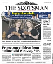 The Scotsman (UK) Newspaper Front Page for 18 March 2019
