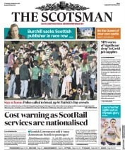 The Scotsman front page for 18 March 2021