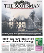 The Scotsman (UK) Newspaper Front Page for 19 December 2017