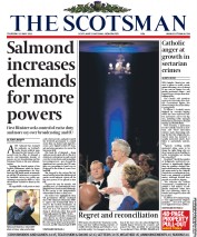 The Scotsman Newspaper Front Page (UK) for 19 May 2011