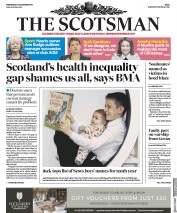 The Scotsman (UK) Newspaper Front Page for 20 December 2017