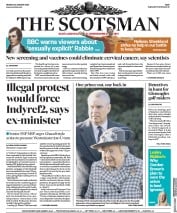 The Scotsman (UK) Newspaper Front Page for 20 January 2020