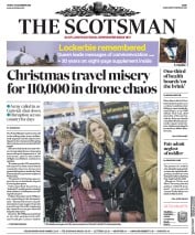 The Scotsman (UK) Newspaper Front Page for 21 December 2018
