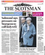 The Scotsman (UK) Newspaper Front Page for 21 January 2019