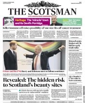 The Scotsman (UK) Newspaper Front Page for 21 January 2020