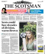 The Scotsman (UK) Newspaper Front Page for 21 February 2020