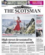 The Scotsman (UK) Newspaper Front Page for 21 August 2019