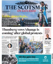 The Scotsman (UK) Newspaper Front Page for 21 September 2019