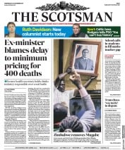 The Scotsman (UK) Newspaper Front Page for 22 November 2017
